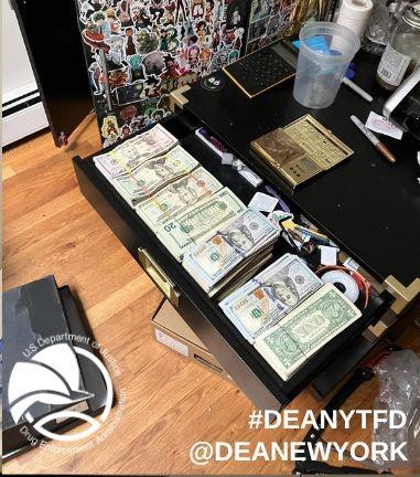 Cash in Drawer in Stash House NYC